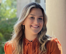 Vitoria Andrade Carnier ’23. Link to her story
