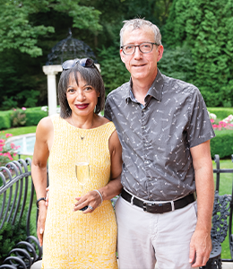 Karin Travis and Mark Steiner Karin Travis and Mark Steiner